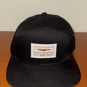 Black Cut and Taste Cap